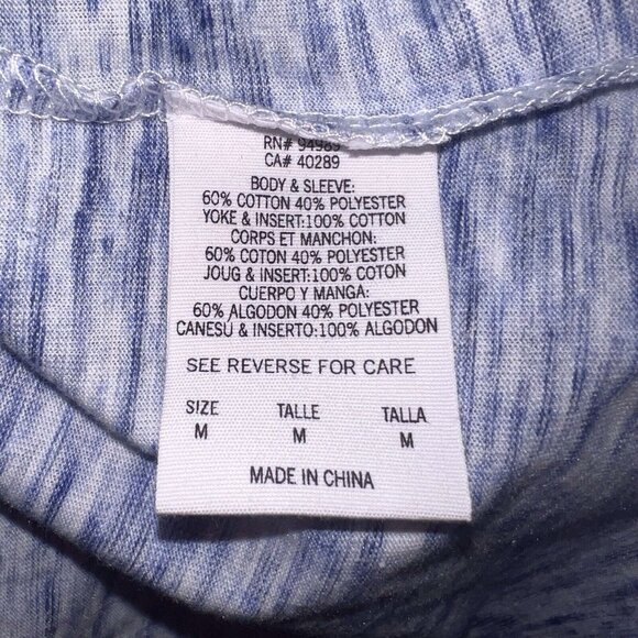 NFL Indianapolis Colts Shirt Womens Medium Blue Silver Short Sleeve Team Apparel - Picture 5 of 6